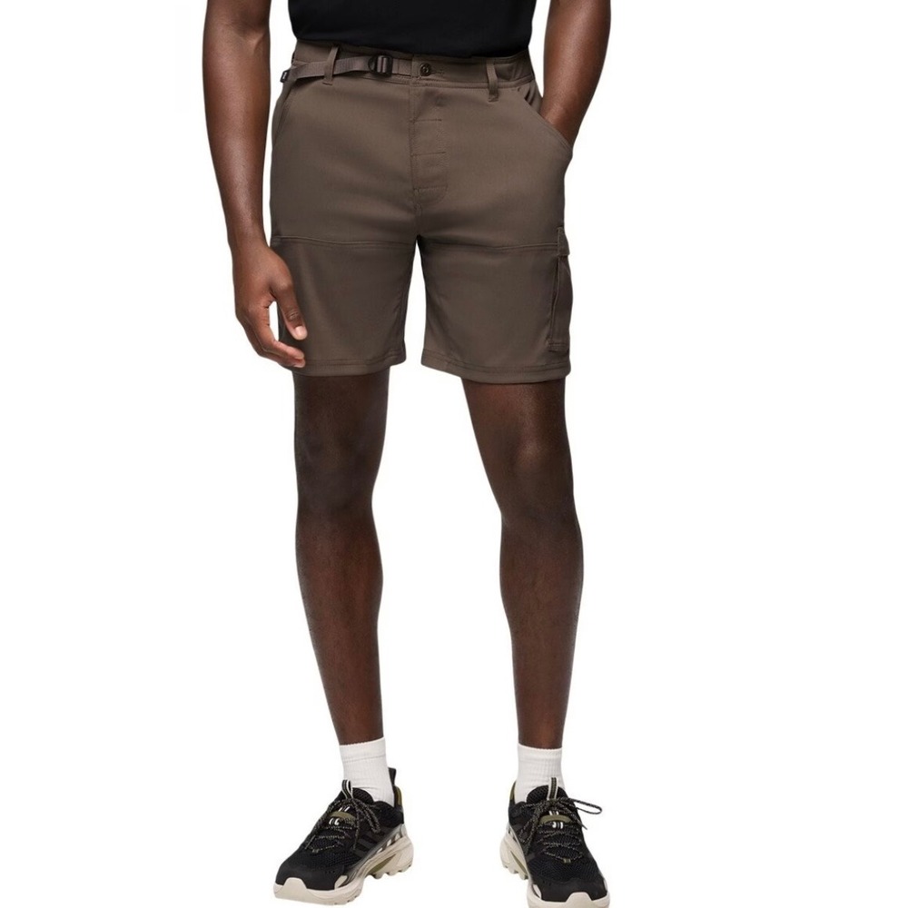 Good Prana Mens Shorts 40 Brown‎ Zion Cargo Stretch Hiking 10L